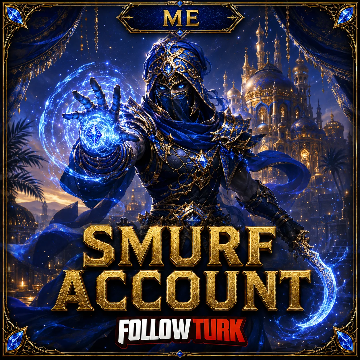 ME - Smurf-Account - FollowTurk