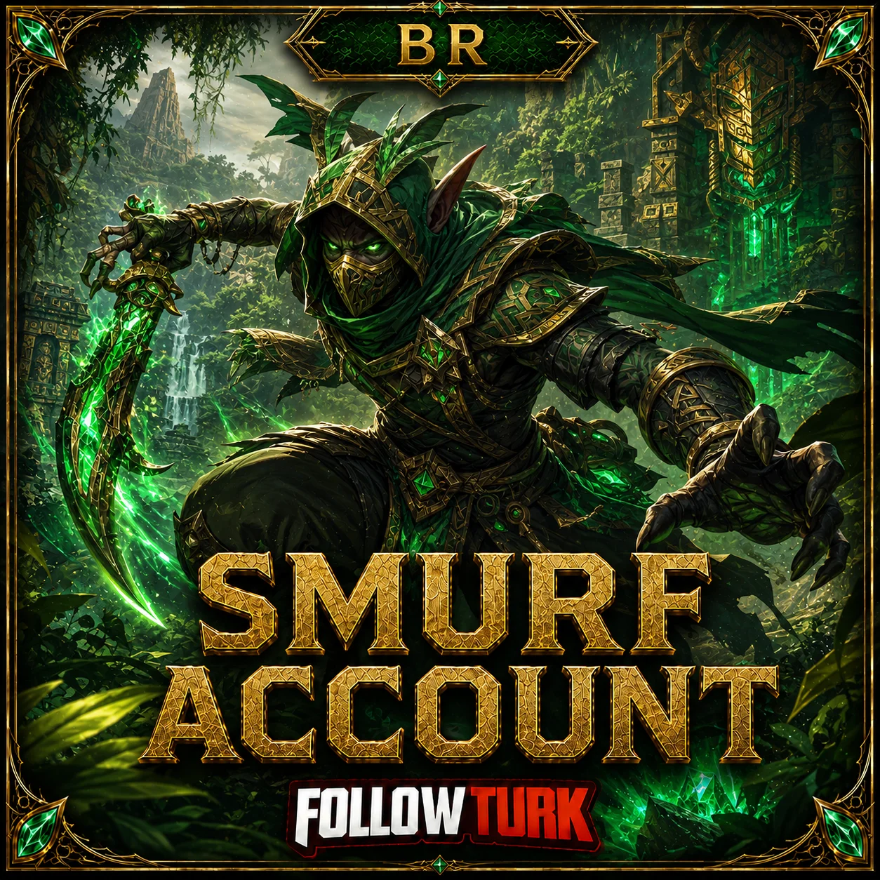 BR - Legend Smurf-Account - FollowTurk