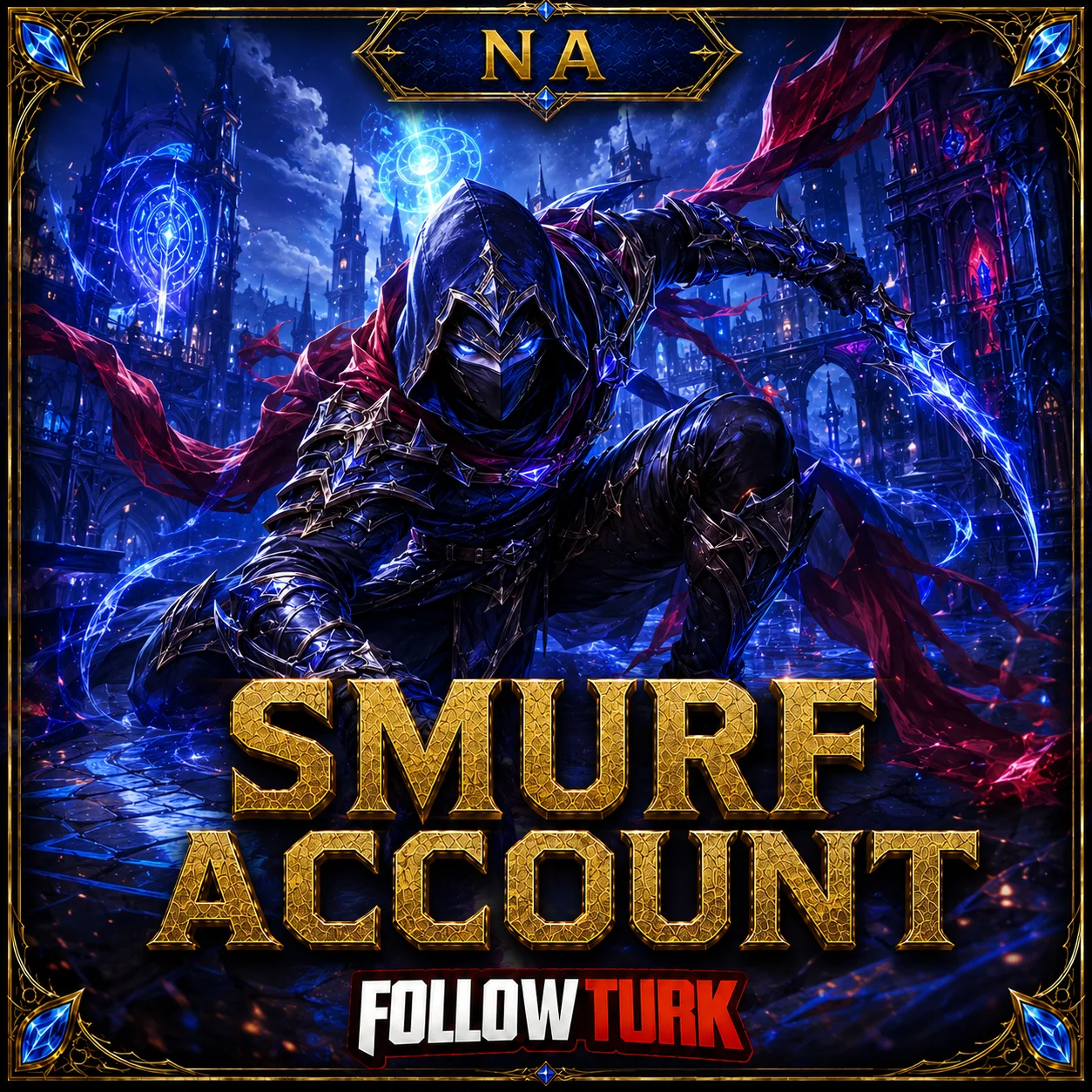NA Legend Smurf Account - FollowTurk