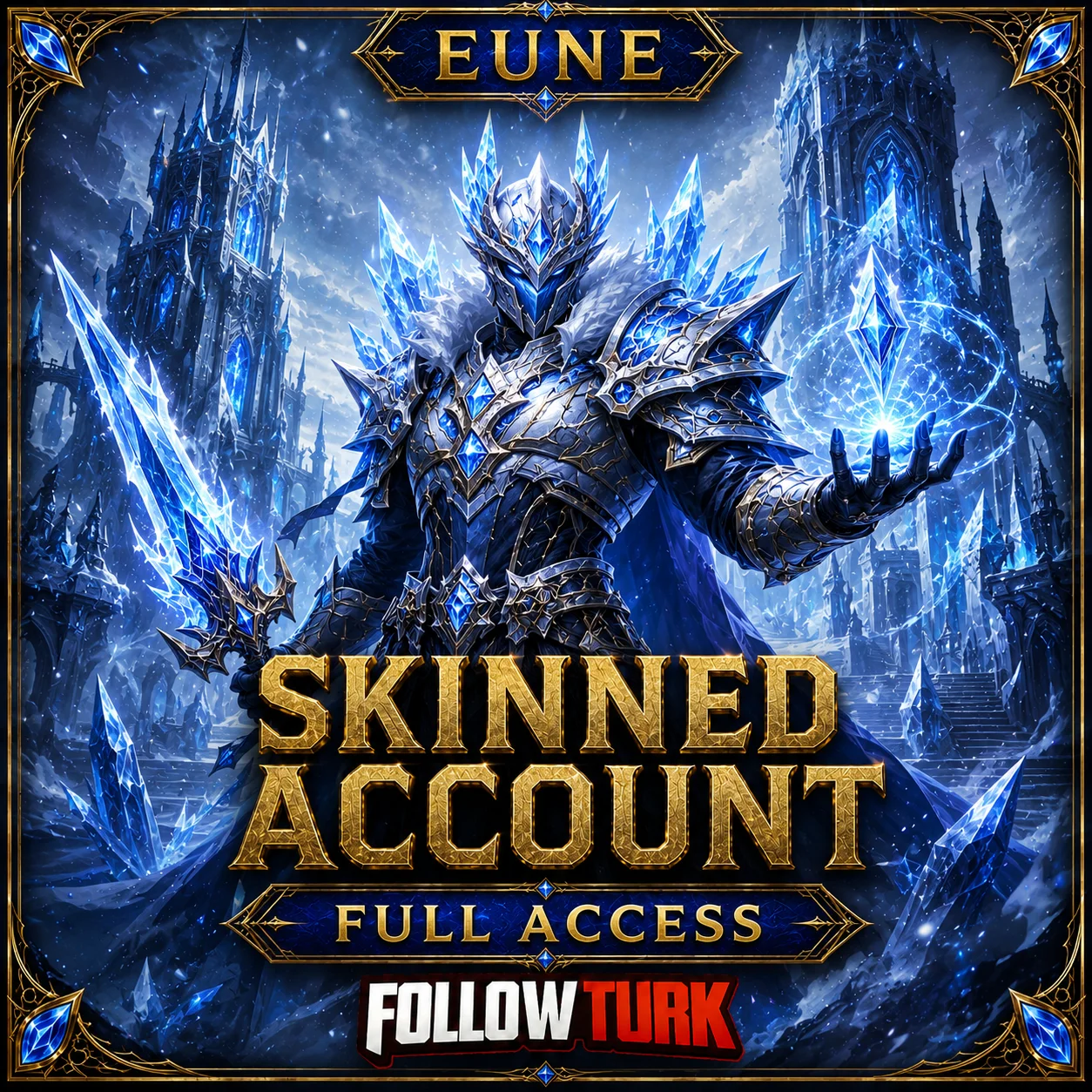EUNE Full-Access Legend-Konto mit Skins
