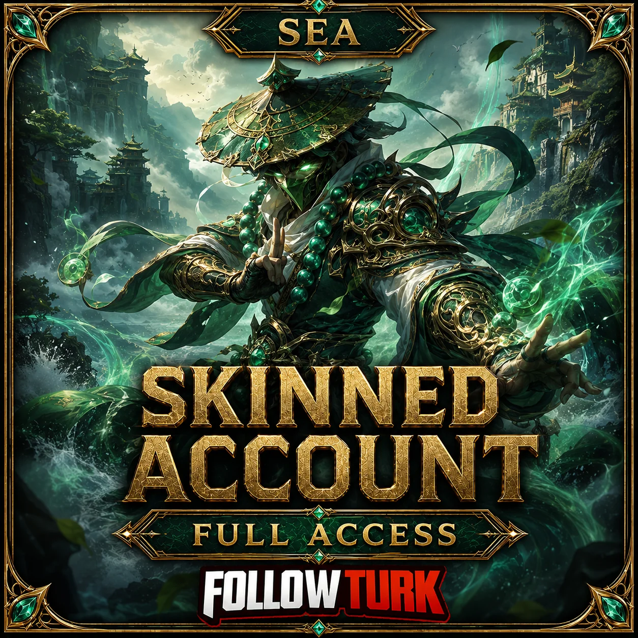 SEA – Skinned Account mit Vollzugriff - FollowTurk