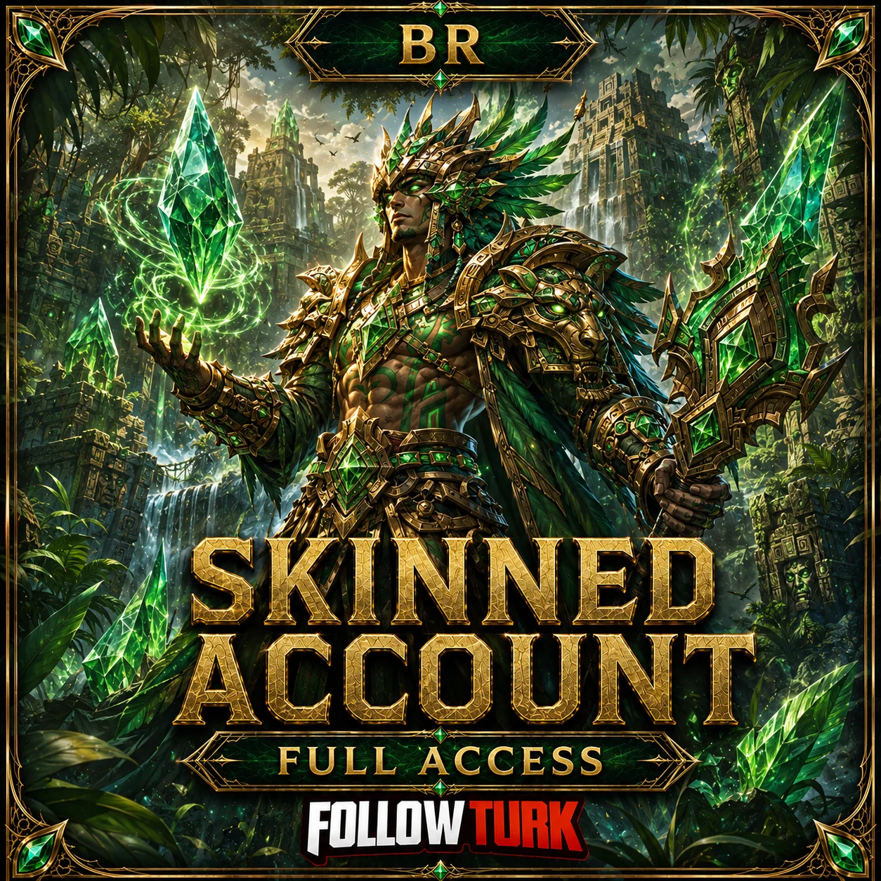 BR Full-Access Legend-Account mit Skins - FollowTurk