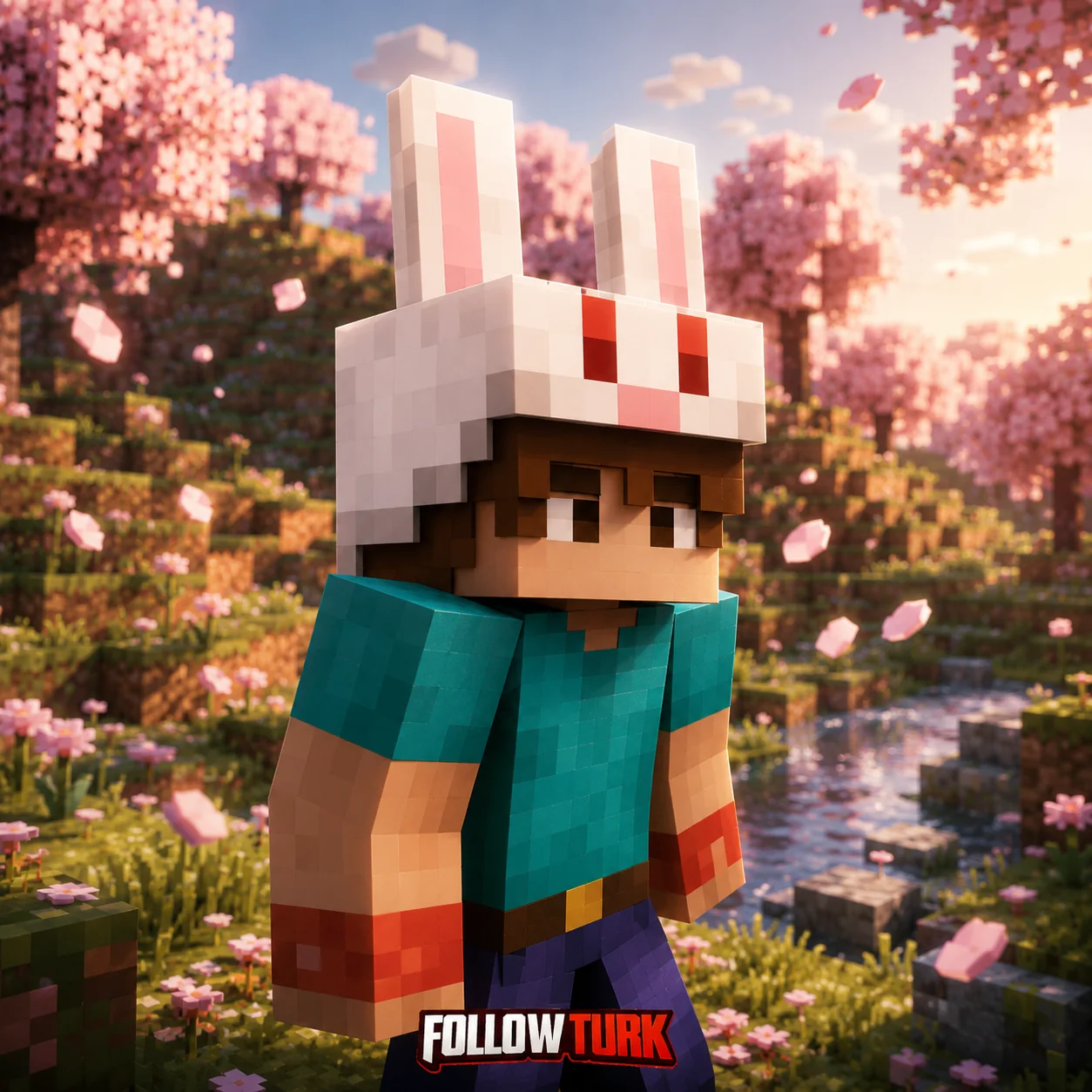Bunny Beanie – Minecraft Key - FollowTurk