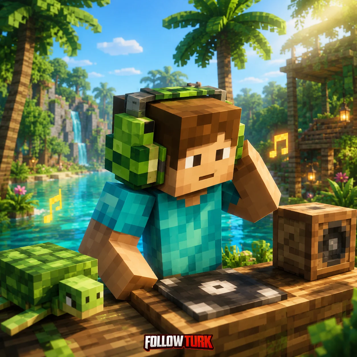Turtle Tunes – Minecraft Key - FollowTurk