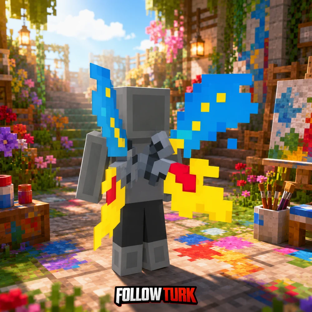 Paint Wings – Minecraft Key - FollowTurk