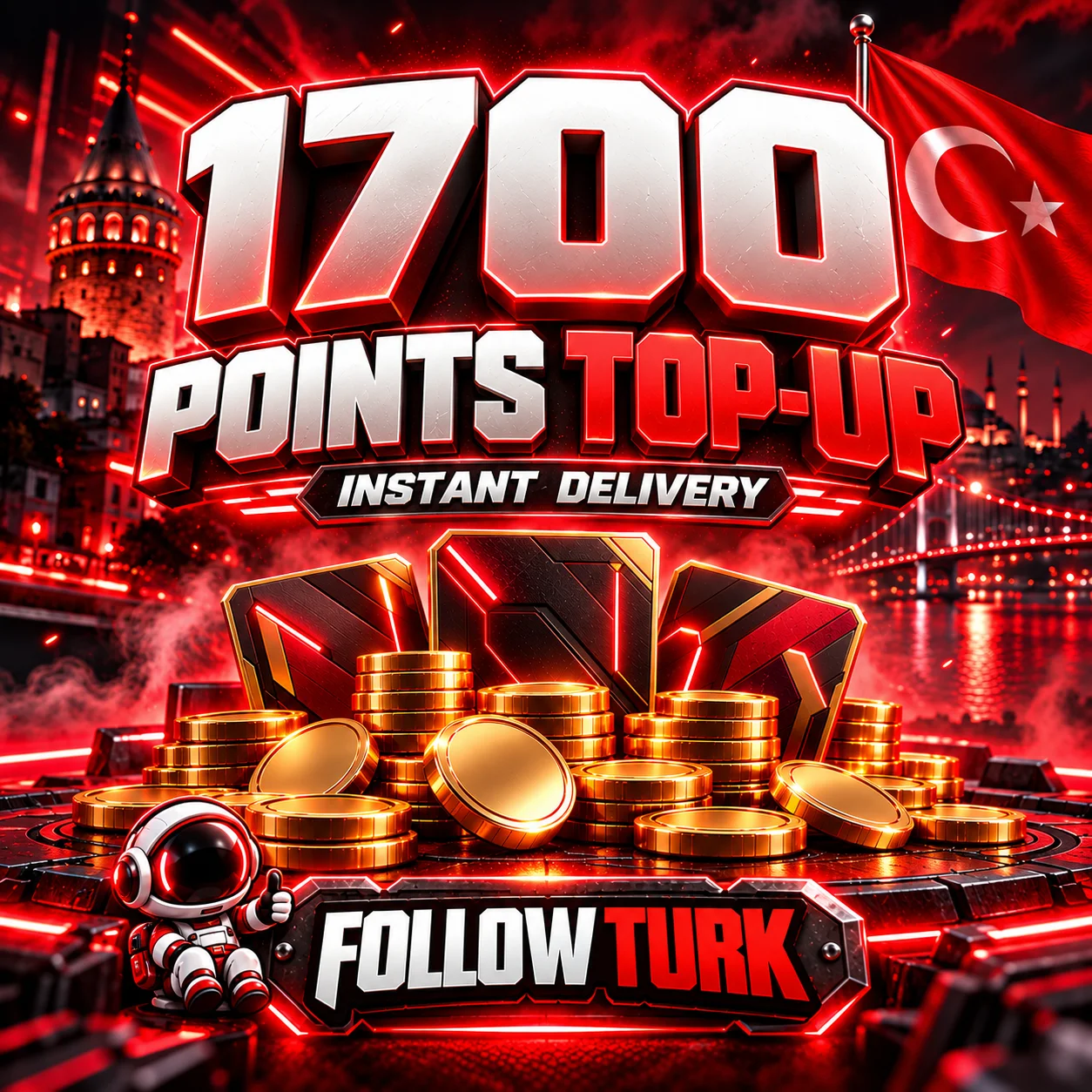 Türkei 1700 VP (Valo Points TR) - FollowTurk