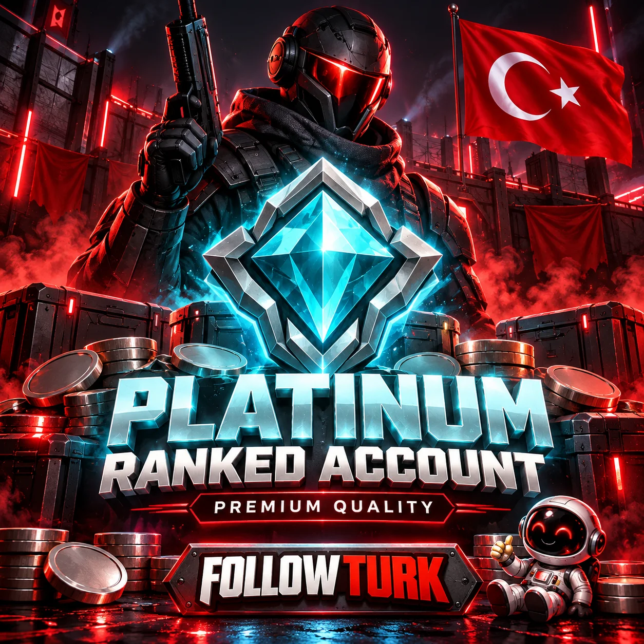 Türkei - TR Platin Account - FollowTurk