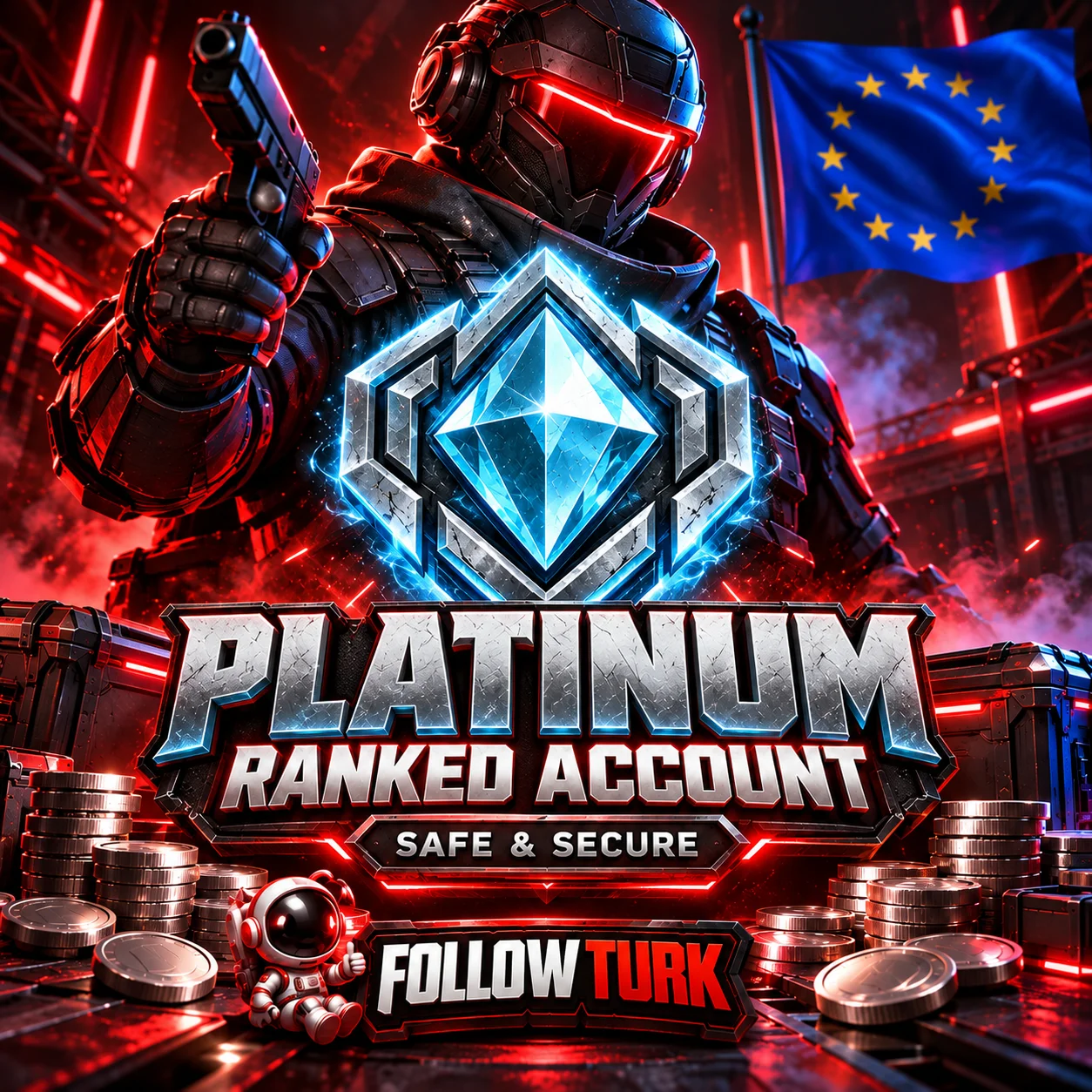 Europa (EU) Platin-Account für Valo - FollowTurk
