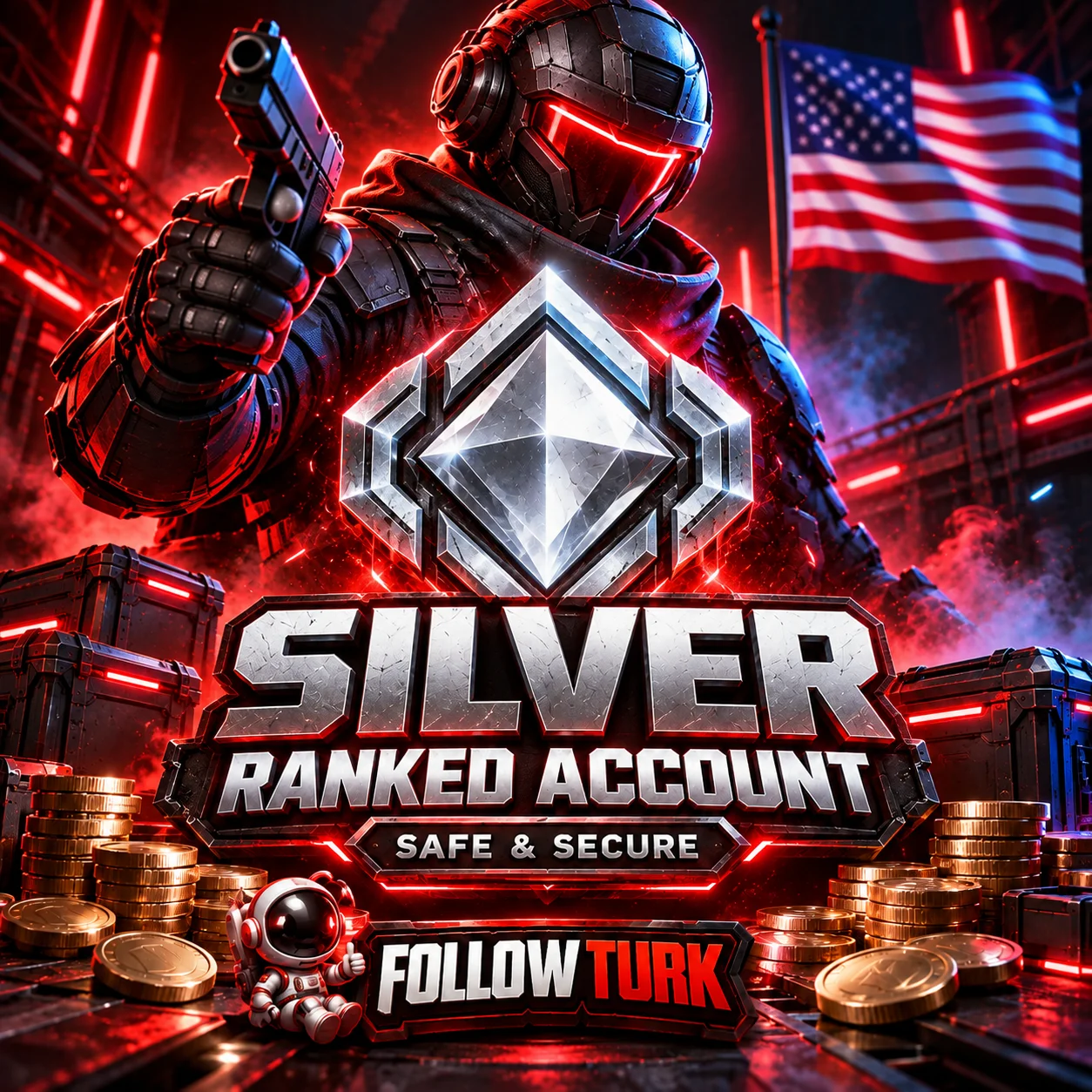 Nordamerika (NA) – Valo Silber Account - FollowTurk