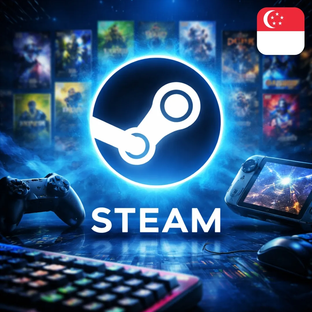 Steam Guthabenkarte (SGD) für Singapur - FollowTurk